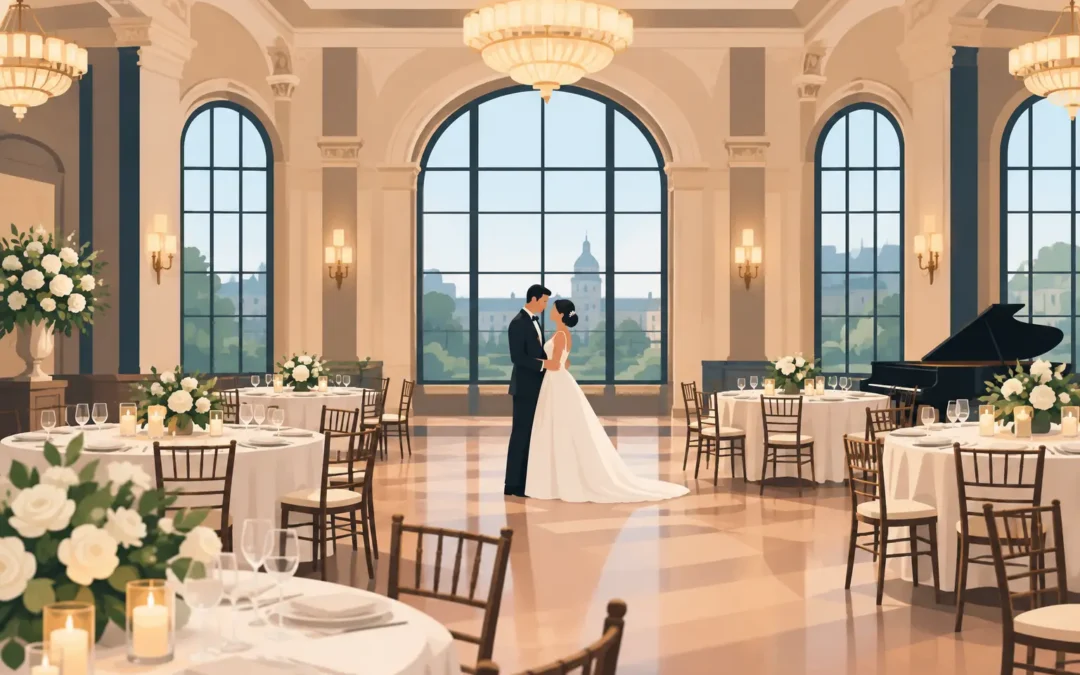 Historic Hotel Wedding Reception Example